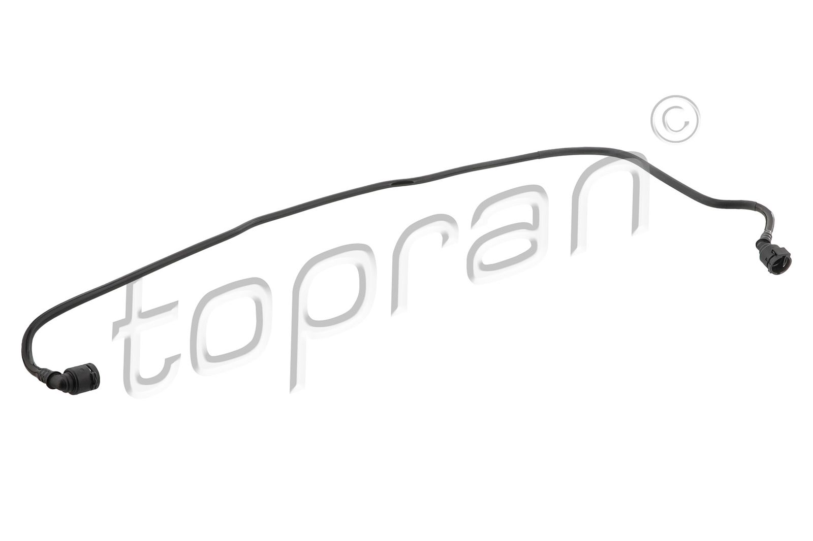 504495 Topran Патрубок радіатора системи охолодження двигуна