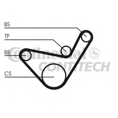 CT1107K1 Contitech Комплект ремня ГРМ
