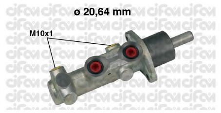 202-523 Cifam Главный тормозной цилиндр для Fiat Panda