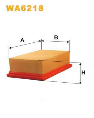 WA6218 WIX Filters Повітряний фільтр