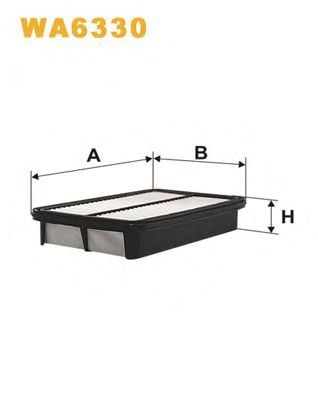 WA6330 WIX Filters Повітряний фільтр