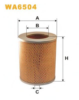 WA6504 WIX Filters Воздушный фильтр