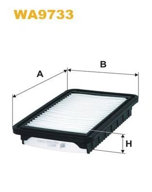 WA9733 WIX Filters Повітряний фільтр