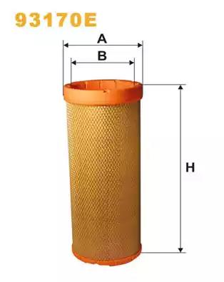 93170E WIX Filters Фильтр добавочного воздуха