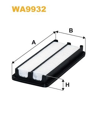 wa9932 WIX Filters Повітряний фільтр
