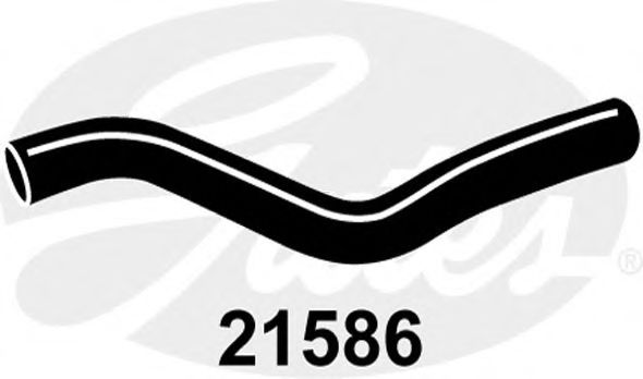 21586 Gates Патрубок радиатора системы охлаждения двигателя