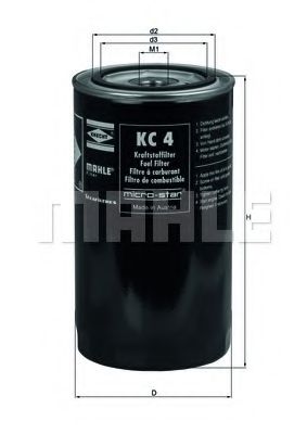 KC 4 Mahle Топливный фильтр