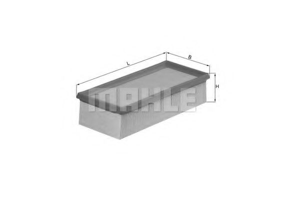 LX 1008/1 Mahle Повітряний фільтр
