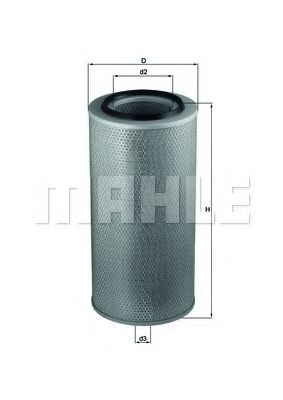 LX 271 Mahle Воздушный фильтр