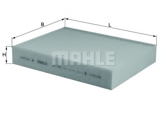 LA 742 Mahle Фільтр салону