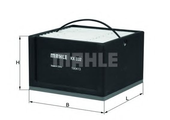 KX 332 Mahle Паливний фільтр