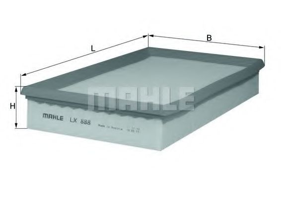 LX 888 Mahle Воздушный фильтр
