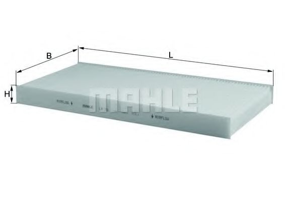 LA 78 Mahle Фильтр салона
