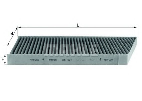 LAK 129/1 Mahle Фільтр салону