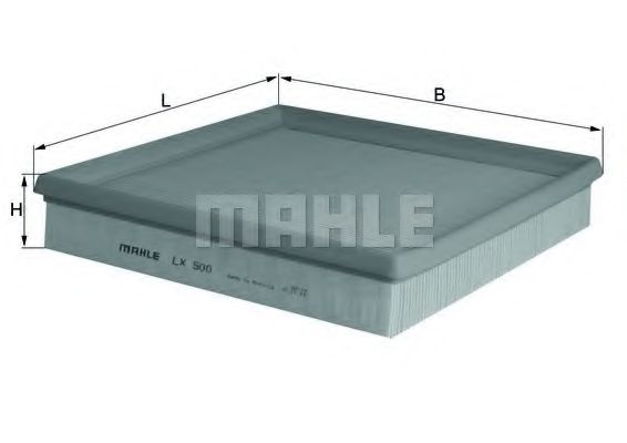 LX 500 Mahle Повітряний фільтр