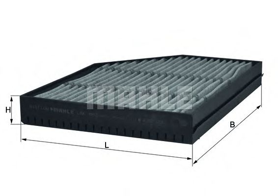 LAK 863 Mahle Фільтр салону