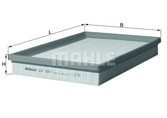 LX 1811 Mahle Воздушный фильтр