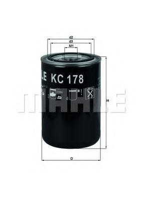 KC 178 Mahle Паливний фільтр