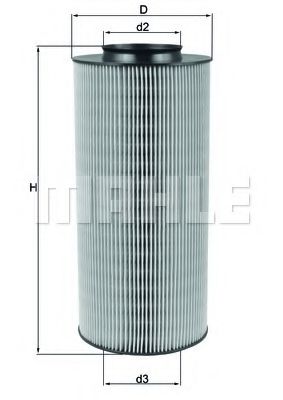 LX 918 Mahle Воздушный фильтр