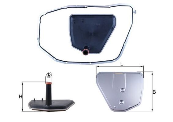 hx235d1 Mahle Фільтр АКПП