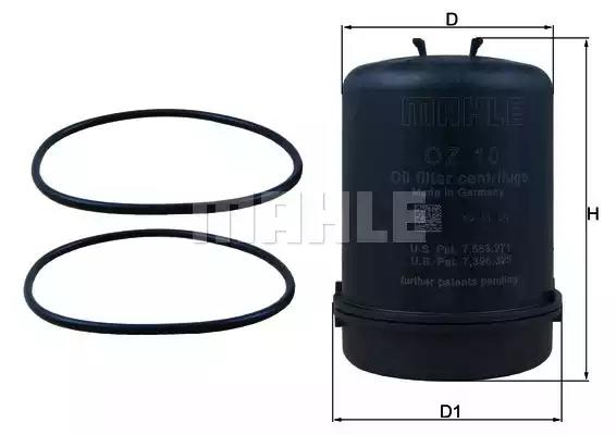 OZ10D Mahle Масляный фильтр