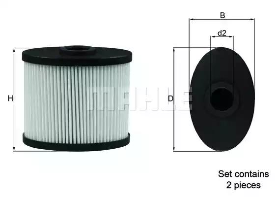 sox6ds Mahle Повітряний фільтр