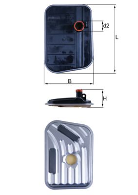 hx273 Mahle Фильтр АКПП