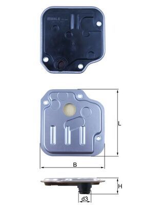 hx244 Mahle Фильтр АКПП