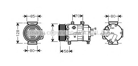 CNK250 Prasco Компресор кондиціонера