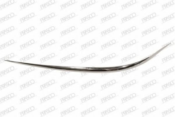 ME0391240 Prasco Облицювання бампера для Mercedes E-Class