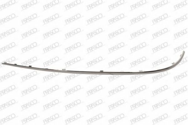 ME0391260 Prasco Облицювання бампера для Mercedes E-Class