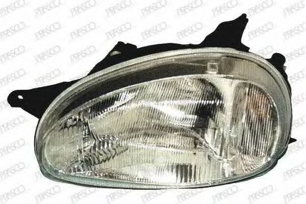 OP0284804 Prasco Основна фара для Opel Corsa