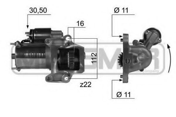220372 Messmer Стартер для Ford Mondeo