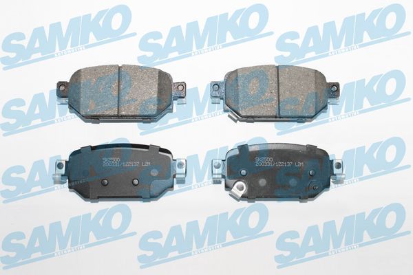 5sp2137 Samko Тормозные колодки