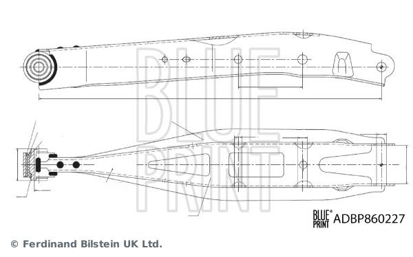 adbp860227 Blue Print Рычаг подвески