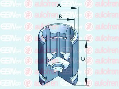 D025121 Autofren Seinsa Поршень гальмівного супорта