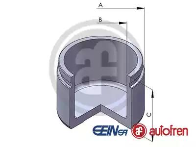 D025628 Autofren Seinsa Поршень тормозного суппорта