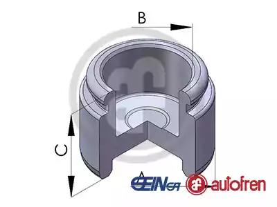 D025661 Autofren Seinsa Поршень тормозного суппорта
