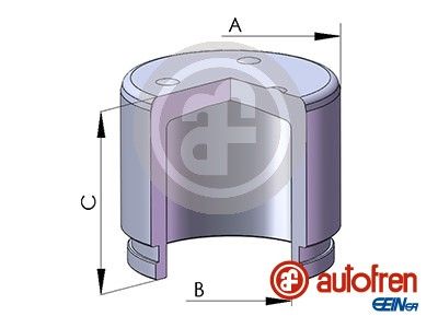 d025510 Autofren Seinsa Поршень гальмівного супорта для Mazda RX-7