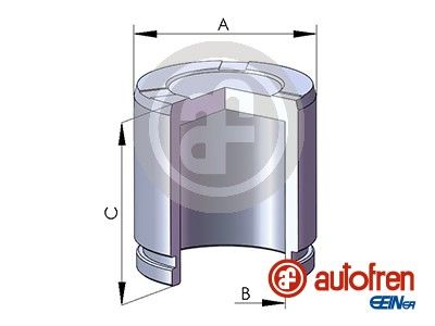 d025781 Autofren Seinsa Поршень тормозного суппорта для Mercedes G-modell