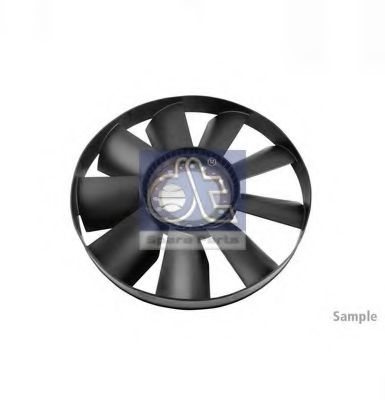7.60701 DT Spare Parts Крильчатка вентилятора системи охолодження двигуна