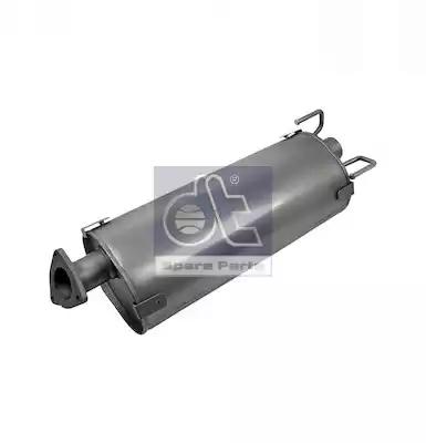 7.22022 DT Spare Parts Середній глушник вихлопних газів