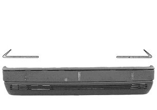 3025570 Van Wezel Бампер