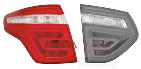 0972931 Van Wezel Задній ліхтар для Citroen C4 Picasso