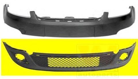1806577 Van Wezel Бампер для Ford Fiesta