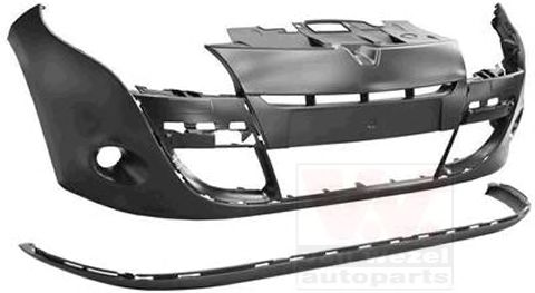 4378574 Van Wezel Бампер для Renault Megane