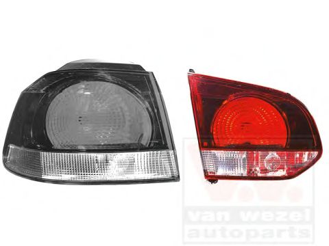 5869933 Van Wezel Задній ліхтар для Volkswagen Golf