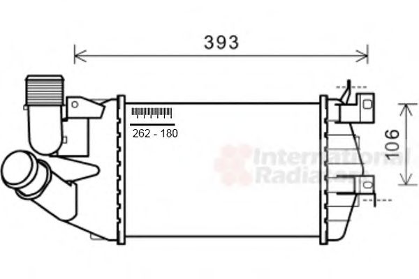 37004584 Van Wezel Интеркулер