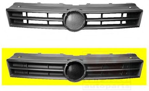 5829514 Van Wezel Решітка радіатора для Volkswagen Polo