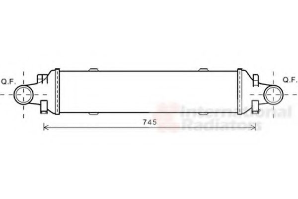 30004593 Van Wezel Интеркулер